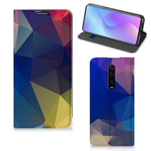 Xiaomi Mi 9T Pro Stand Case Polygon Dark