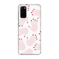 Hands pink: Volledig geprint Samsung Galaxy S20 Hoesje