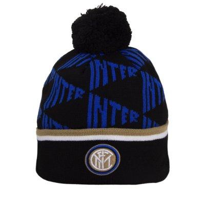 COPA Football - FC Internazionale All Over Pattern Beanie - Zwart/ Bla COPA Football - FC Internazionale All Over Pattern Beanie - Zwart/ Bla