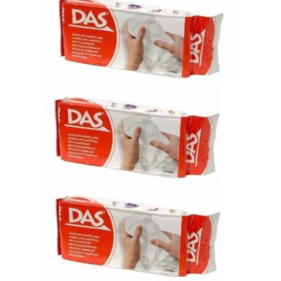 Dasklei Boetseer klei - 3x - 500 gram - wit - hobby materiaal - knutselen - kleien - kinderen