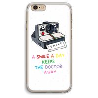 Smile: iPhone 6 Plus / 6S Plus Transparant Hoesje