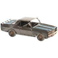 Decoratieve figuren Home ESPRIT Blauw Zilverkleurig Auto Vintage 30 X 11 X 10 CM