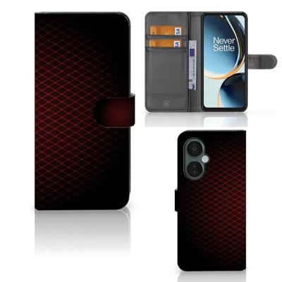 OnePlus Nord CE 3 Lite | Telefoon Hoesje | Geruit Rood