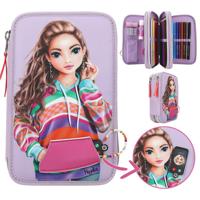 TOPModel Joy 3-vaks etui - paars