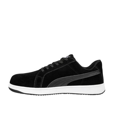Puma werkschoenen Iconic Suede S1P laag zwart maat 41