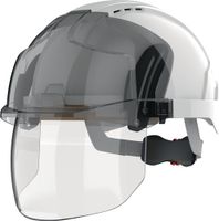 JSP Industriekletterhelm | weiß/smoke | ABS | EN 397, EN 50365 | 1 stuk - AMD170-405-F00 - AMD170-405-F00