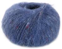 Lana Grossa Natural Superkid Tweed 619 Donkerblauw