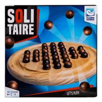 Clown Games solitaire hout bordspel