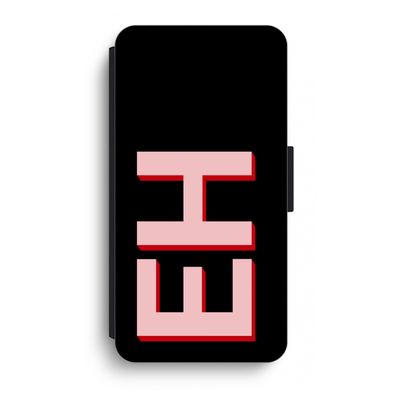 Monogram: iPhone XR Flip Hoesje