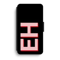 Monogram: iPhone XR Flip Hoesje