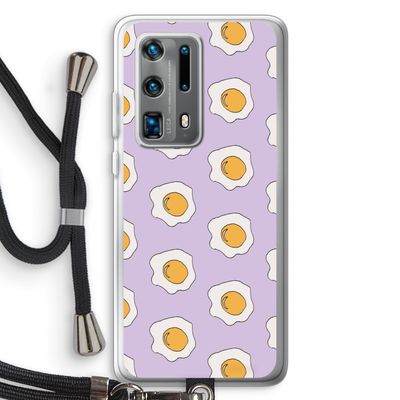 Bacon to my eggs #1: Huawei P40 Pro Plus Transparant Hoesje met koord