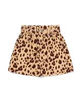 HEMA Kinderrok corduroy dierenprint zand (zand)