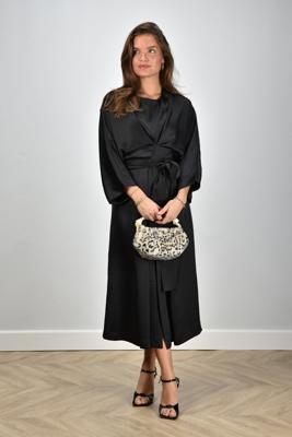 Sea Me Happy jurk Olivia Satin black