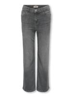 Kids ONLY winter jeansbroek meisjes - grijs - KogMadison - wide leg fit