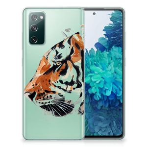 Hoesje maken Samsung Galaxy S20 FE Watercolor Tiger