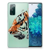 Hoesje maken Samsung Galaxy S20 FE Watercolor Tiger - thumbnail