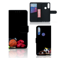 Alcatel 1S 2020 Wallet Case met Pasjes Sports