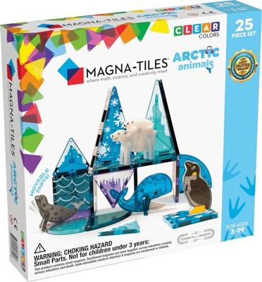 MagnaTiles Arctische dieren set van 25 stuks