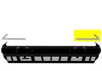 Bumperlijst Links Bumper 8/89+ Verchroomde Sierlijst 3025581