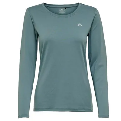 Only Play Clarissa lange mouwen Trainingsshirt petrol maat:xs