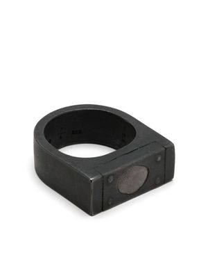 Parts of Four bague Plate Single - Noir