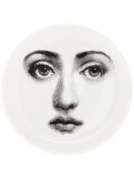 Fornasetti assiette imprimée - Blanc - thumbnail