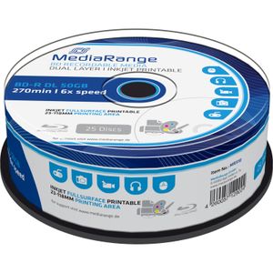 BD-R Dual Layer 50 GB Blu-ray media