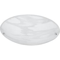 LED Plafondlamp Mat Grijs - E27 Fitting - Aluminium Rond