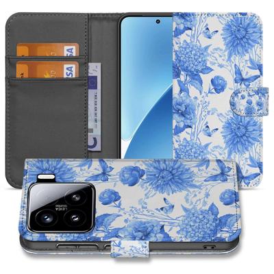 Hoesje voor Xiaomi 15 Flowers Blue