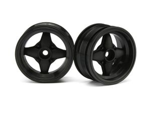 Mx60 four spoke wheel black (3mm offset/2pcs)