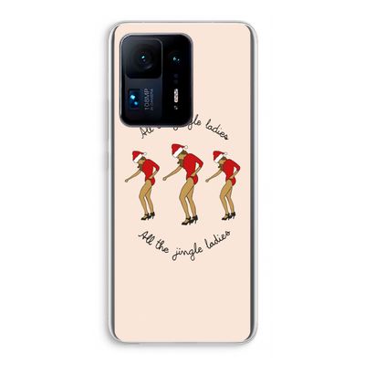 Jingle Ladies: Xiaomi Mi Mix 4 Transparant Hoesje