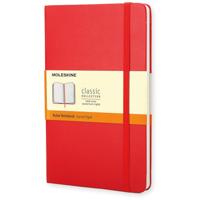 Moleskine notitieboek, ft 13 x 21 cm, gelijnd, harde cover, 240 blad, rood