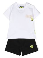 Barrow kids ensemble haut-short à logo imprimé - Blanc