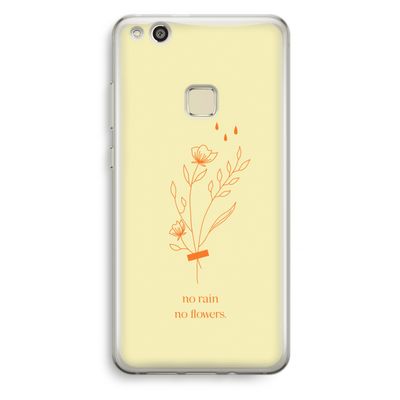 No rain no flowers: Huawei Ascend P10 Lite Transparant Hoesje