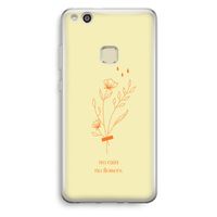 No rain no flowers: Huawei Ascend P10 Lite Transparant Hoesje