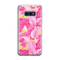 Pink Banana: Samsung Galaxy S10e Transparant Hoesje