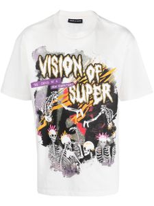 Vision Of Super t-shirt en coton à imprimé graphique - OFF WHITE