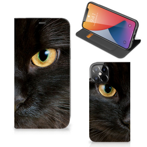 iPhone 12 Pro Max Hoesje maken Zwarte Kat