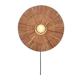 GOOD&MOJO Wandlamp Iguazu - Jute - Ø55cm