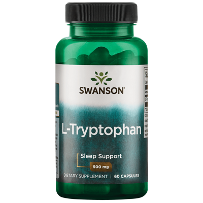 L-tryptophan 500mg | Swanson | 60ct