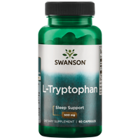 L-tryptophan 500mg | Swanson | 60ct