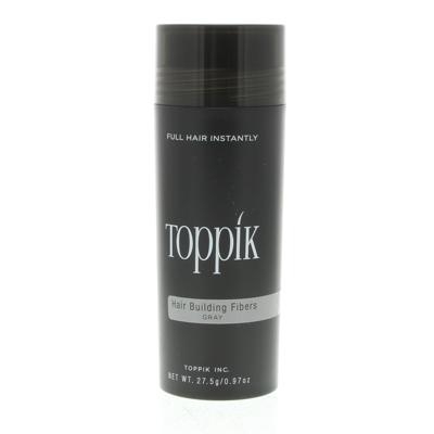 Toppik Poeder Fibers Hair Building Fibers Powder Gray 27gr | Voor Dunner Wordend Haar