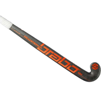 Hockeystick Traditional Carbon 80 Midbow Grijs