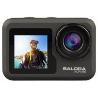 Salora ACP1250 Action Cam 4K Zwart - thumbnail