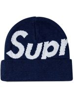 Supreme bonnet à logo - Bleu - thumbnail