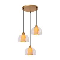 Lucide GUNHILD Hanglamp 3xE27 - Transparant