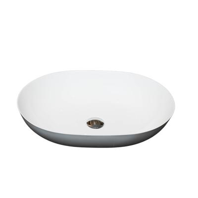 Waskom Loutro Paolo Rechthoek 52x38x11 cm Hoogglans Wit Loutro