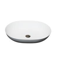 Waskom Loutro Paolo Rechthoek 52x38x11 cm Hoogglans Wit Loutro