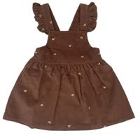 Dr.kid bruin rib jurkje