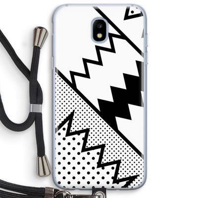 Pop Art #5: Samsung Galaxy J5 (2017) Transparant Hoesje met koord